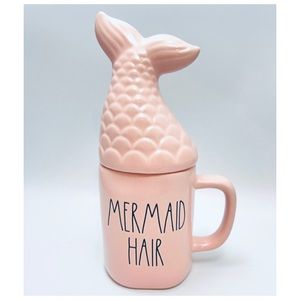 NEW Rae Dunn Pink Mermaid Hair Don’t Care 🧜♀️